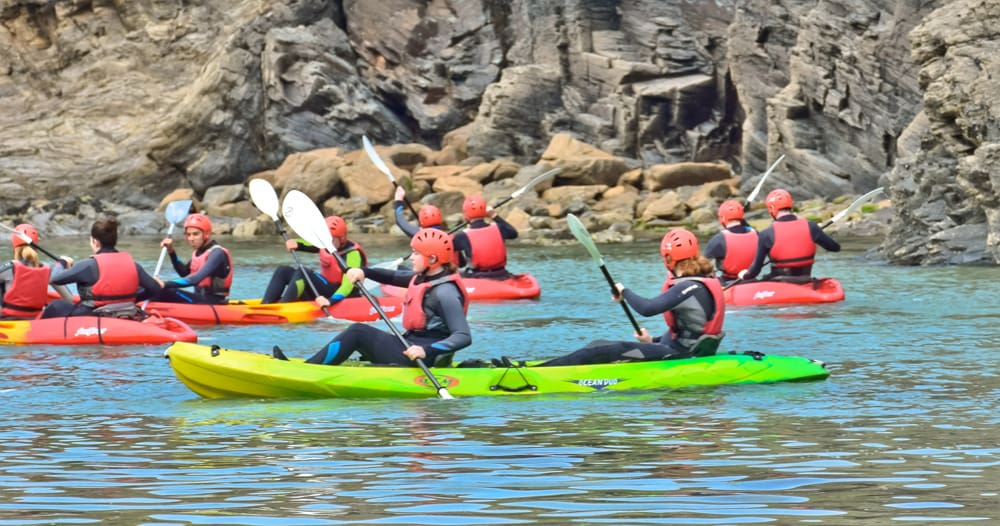 Sea Kayaking in Session