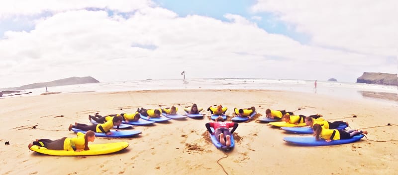 learning to surf