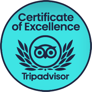 TripAdvisor Certificate of Excellence 